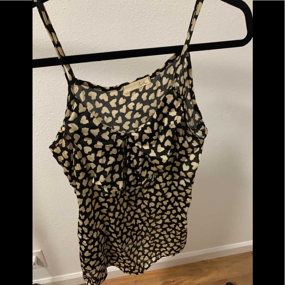 Lush heart print cami Small